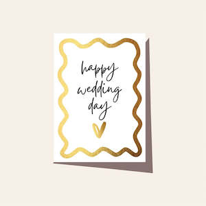 Everything Wedding: Elm Paper | Card | Wavy Wedding Day