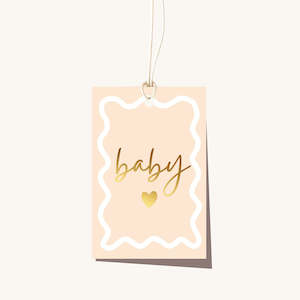 Kids Baby Cards: Elm Paper | Tag | Baby Wavy Sand