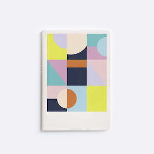 Lettuce A5 Softcover Notebooks: Lettuce | Notebook | Geo Shapes