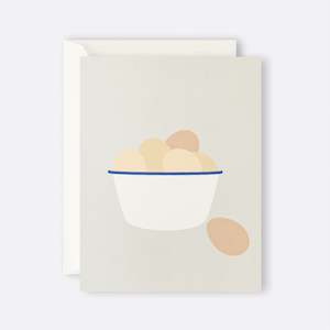 Father Rabbit Housewarming Cards: Father Rabbit Stationery | Card | Eggs In Enamel