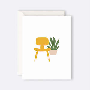 Father Rabbit Stationery | Card | Yellow Chair