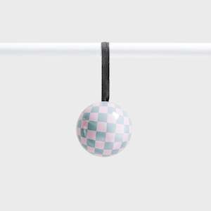 Lettuce | Bauble | Lilac Checkers