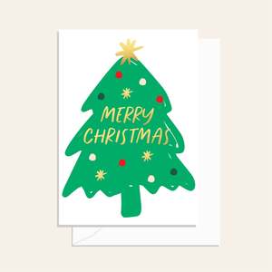 Christmas: Elm Paper | Festive Christmas Tree Card