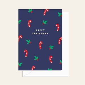 Christmas: Elm Paper | Christmas Candy Cane's Card