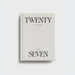 Lettuce: Lettuce 2027 Daily Diary | Minimal Typographic