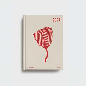 Lettuce: Lettuce 2027 Daily Diary | Red Bloom