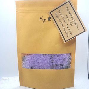 Products: Kraft Bag Refill - Bath Salts Faye Aromatherapy