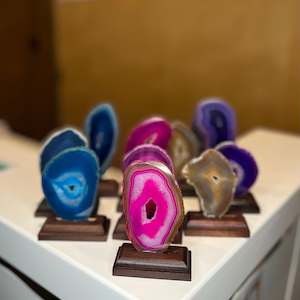Crystals: Agate Slice Display Stand