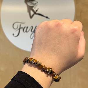 Tigers Eye Chip Bracelet
