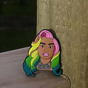 Croc Charms: Nicki Minaj Barbie Croc Charm