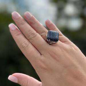 Rings: Lapis Lazuli Crystal Ring