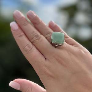 Aventurine Crystal Ring