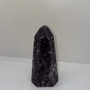 Crystals: Lepidolite Tower