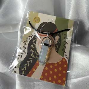 Necklaces: Opalite Pendant Necklace