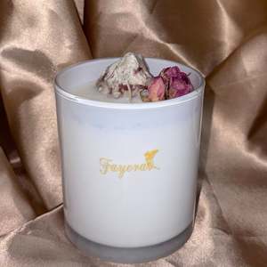 Fayora Essential Candle Collection: Pink Tourmaline Mini Candle (350ml)