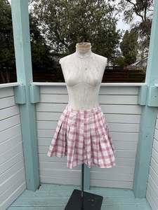 Pink Plait Skirt