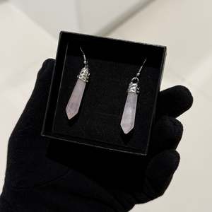 Amethyst Crystal Earrings
