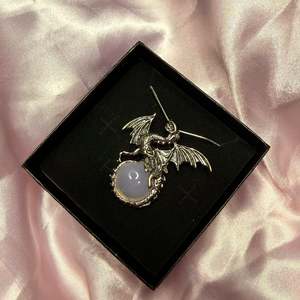 Rose Quartz Dragon Pendant