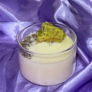 Fayora Essential Candle Collection: Green Opal Mini Candle