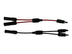Connectors: MC4 2-1 Solar Panel Connector Pair