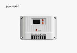 Mppt Solar Charge Controller Shiner Series: MPPT Solar Charge Controller 60A 12/24V Shiner Series
