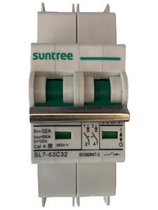 32A DC Circuit Breaker 2-Pole