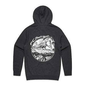 FC Boats Hoodie - Asphalt Marle