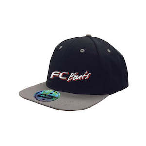 FC Boats Flat Peak - Black & Grey