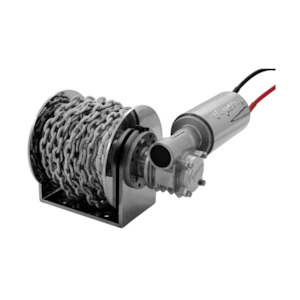 Winches: Viper Drum Winch Micro SS Motor 60M Braid Pack
