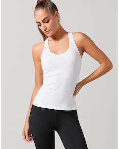 Lilybod: Lilybod Leera Long Rib Tank - White
