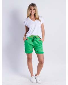 Monaco Jeans: Monaco Jeans Riley Short - Green