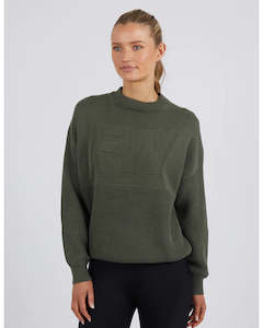 New: Foxwood Leisurefit Knit- Khaki