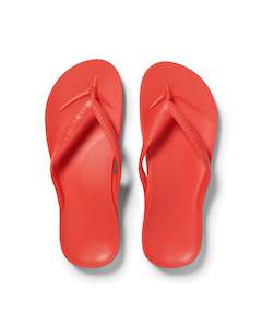 Sandals: Archies Arch Support Jandals - Coral