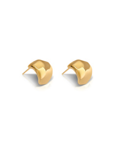 Ever Jewellery Movement Stud Earrings - Gold