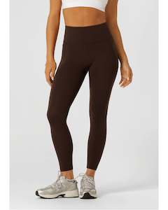 Lorna Jane Amy No Ride Phone Pocket Ankle Biter Tech Leggings - Volcano