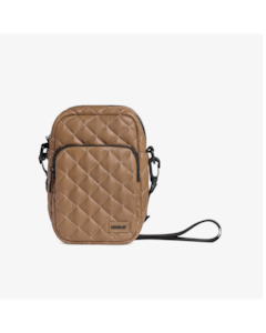 Bags: Vooray Core Crossbody Bag - Quited Tan