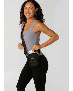 Lorna Jane LJ Crossbody Bag - Black