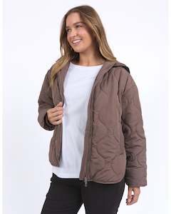 Foxwood Mellow Quilted Jacket - Chocolate