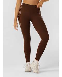 Lorna Jane Total Bliss Ankle Biter Leggings - Truffle