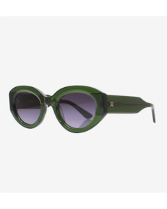 Reality Luxe Voltaire Sunglasses -Moss