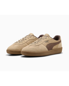 Puma Palermo Pop Leather Sneaker - Toasted Almond/Flat Bronze