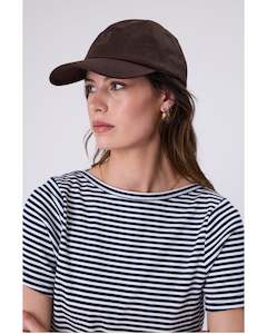 Marlow Icon Linen Cap - Carob