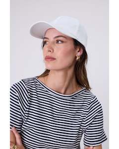 Headwear: Marlow Motion Cap - White