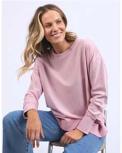 Hoodies Crews: Foxwood Farrah Long Sleeve - Pink