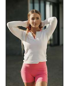 Rose Road Benne Long Sleeve - Vanilla