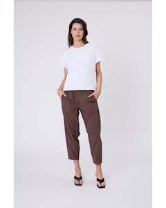 Marlow Silo Barrel Pant - Carob