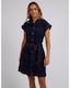 Foxwood Heidi Denim Dress - Dark Blue