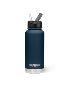 Project Pargo 950mL Insulated Bottle w/ Straw Lid - Deep Sea Navy