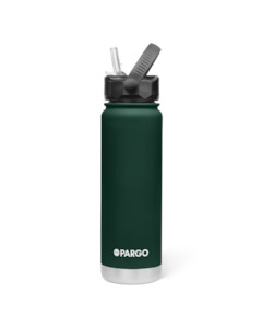 Project Pargo 750mL Insulated Bottle w/ Straw Lid - Forest  Green