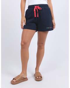 Foxwood Simplified Confetti Short - Navy